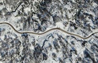 Kent merkezinde 18 derece sıcaklık, zirvede 90 santim...