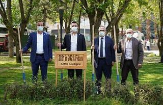 Kestel’de 2021’nci fidan toprakla buluştu