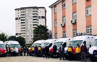 Kilis’e 12 yeni Ambulans
