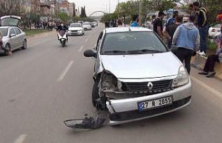 Kilis’te trafik kazası: 1 yaralı