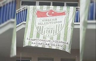 Kırşehir Belediyespor’dan, bayrak ve afiş kampanyası