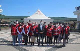 Kızılay 23 Nisan’da çocukları unutmadı