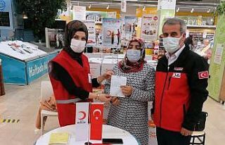 Kızılay Malatya Şubesinden hayırseverlere bağış...
