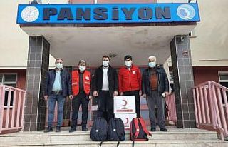 Kızılay’dan YİBO’lu öğrencilere eğitim desteği