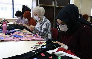 KO-MEK kursiyerleri bu kez çocuklar için üretti