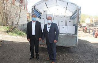 Konakkuran Belediyesinden gıda yardımı