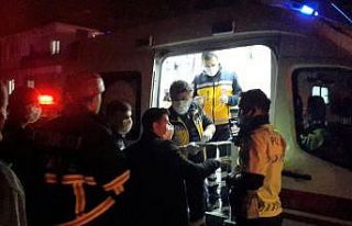 Kontrolden çıkan otomobil takla attı: 1 yaralı