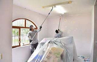 Konyaaltı’nda, muhtarlıklar elden geçiriliyor