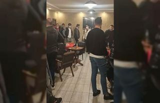Konya’da kafenin gizli bölmesinde 39 kişi yakalandı