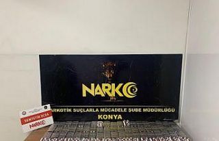 Konya’da narkotik ekipleri 8 bin 111 uyuşturucu...