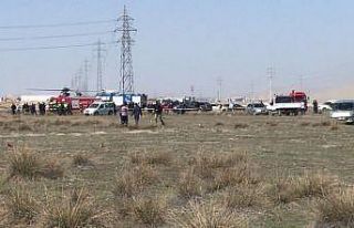 Konya’da Türk Yıldızlarına ait eğitim uçağı...