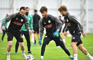 Konyaspor, Ankaragücü maçı hazırlıklarını...