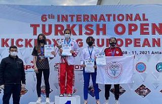 Körfezli sporcular Antalya’dan 3 madalya ile döndü