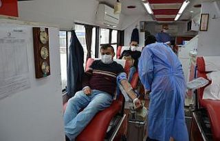 Korkuteli’nde 2 günde 167 ünite kan bağışı