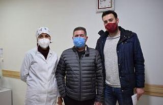 Korona virüs olan hasta inme geçirdi