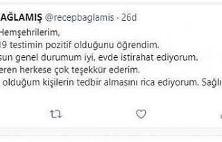 KTB Başkanı Bağlamış Covid’e yakalandı