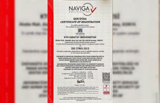 KTO Karatay Üniversitesi’nde bilginin güvenliği...
