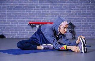 Kübra Dağlı ve Toprak Razgatlıoğlu’ndan antrenman...