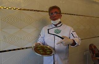 Künefe ustası, çölyak hastaları için glütensiz...