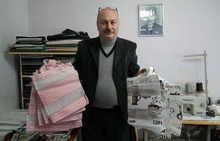 Kurduğu tekstil atölyesi ile engelli vatandaşlara...