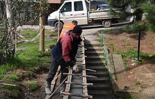 Kuruçeşme çocuk parkı sosyal alana dönüşüyor