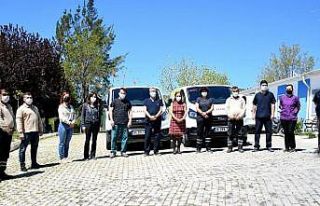 Kuşadası Belediyesi Haybulans aracını ikiye yükseltti