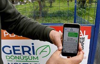 Kuşadası’nda geri dönüşümde Karekod dönemi