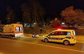 Kuşadası’nda motosiklet kazası: 2 yaralı
