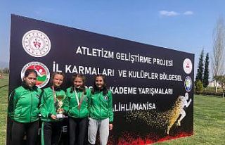 Kütahya Belediyespor’un atletizm başarısı