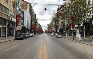 Malatya’da  cadde ve sokaklarda sessizlik hakim