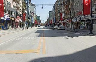 Malatya’da hafta sonu sokaklar boş kaldı