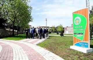 Malatya’da kişi başına düşen yeşil alan miktarı...