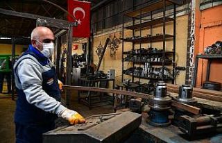 Mamak Belediyesi atölyelerinden modern tasarımlar