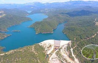 Manavgat Naras Barajından milli ekonomiye önemli...
