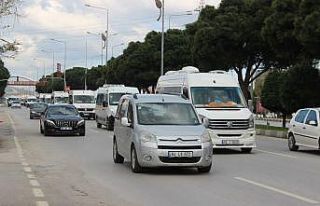 Manisa trafiğine bir yılda 20 binden fazla araç...