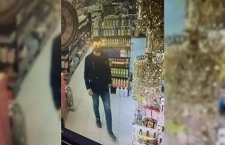Marketten şampuan hırsızlığı kameraya yansıdı