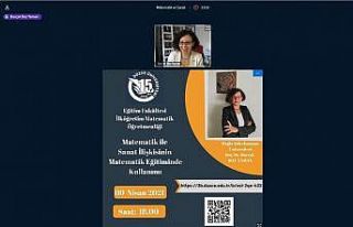 Matematik ile sanat ilişkisi anlatıldı