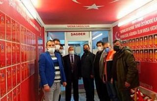 Mehmetçik Vakfı heyetinden ŞAGDER’e ziyaret