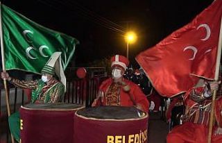 Mehter takımlı "23 Nisan" coşkusu