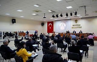 Menteşe Belediyesi Nisan ayı meclis toplantısı...