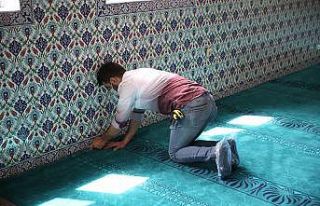 Merkezefendi’de camiler artık daha temiz