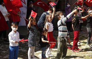 Mersin Büyükşehir Belediyesi kreşinde 23 Nisan...