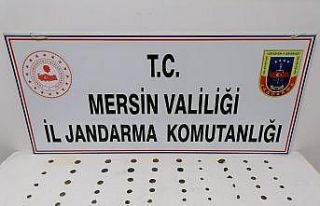 Mersin’de Bizans dönemine ait tarihi eserler ele...