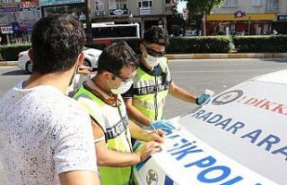 Mersin’de hız denetimi