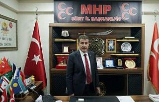 MHP Siirt İl Başkanı Cantürk: "Karşınızda...