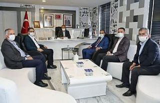 Milletvekili Fırat, Kılınç ile bir araya geldi