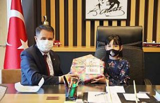 Minik Elif’in önerisi Başkan Deveci’yi harekete...
