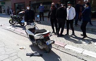 Motosiklet sürücüsünün hayatını kaybettiği...