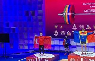 Muammer Şahin Avrupa ikincisi oldu