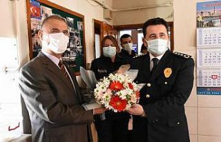 Müdür Onar, Polis Emeklileri Derneği’ni ziyaret...